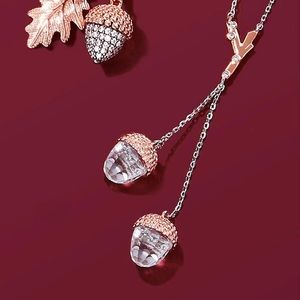 Charmed Aroma Acorn Necklace